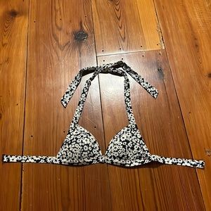 Pink Floral Swimsuit Top